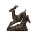 image 3 of Leaping Stag Plant Pot Feet - Set of 3 - L3.5 x W5 x H7 cm Grey