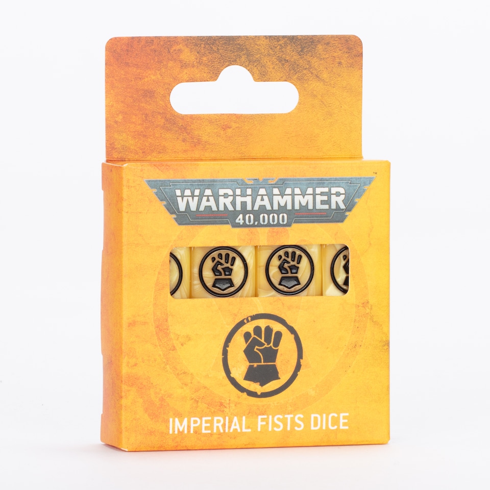 Imperial Fists Dice Warhammer 40K