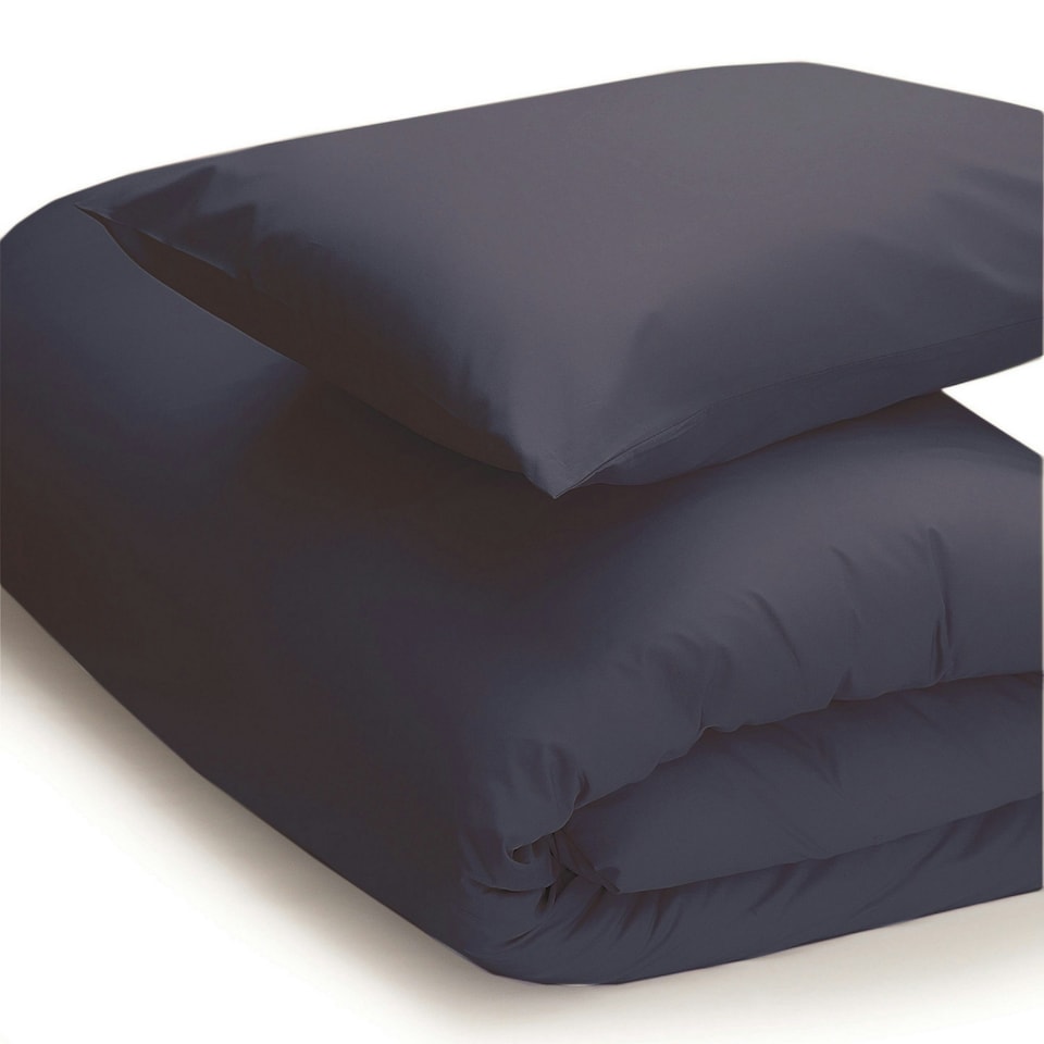 Belledorm Easycare Percale Duvet Cover - Navy - Kingsize