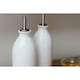 image 8 of KitchenCraft Oil Vinegar Bottles Cream Stoneware 450ml Set of 2