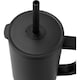 image 4 of Floso Brady Insulated 900ml Mug With Straw | Black | Solid Black | One Size | 1