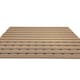 image 3 of PVC Duckboard Non-Slip Shower Mat - 61cm x 43cm | Cream | Beige
