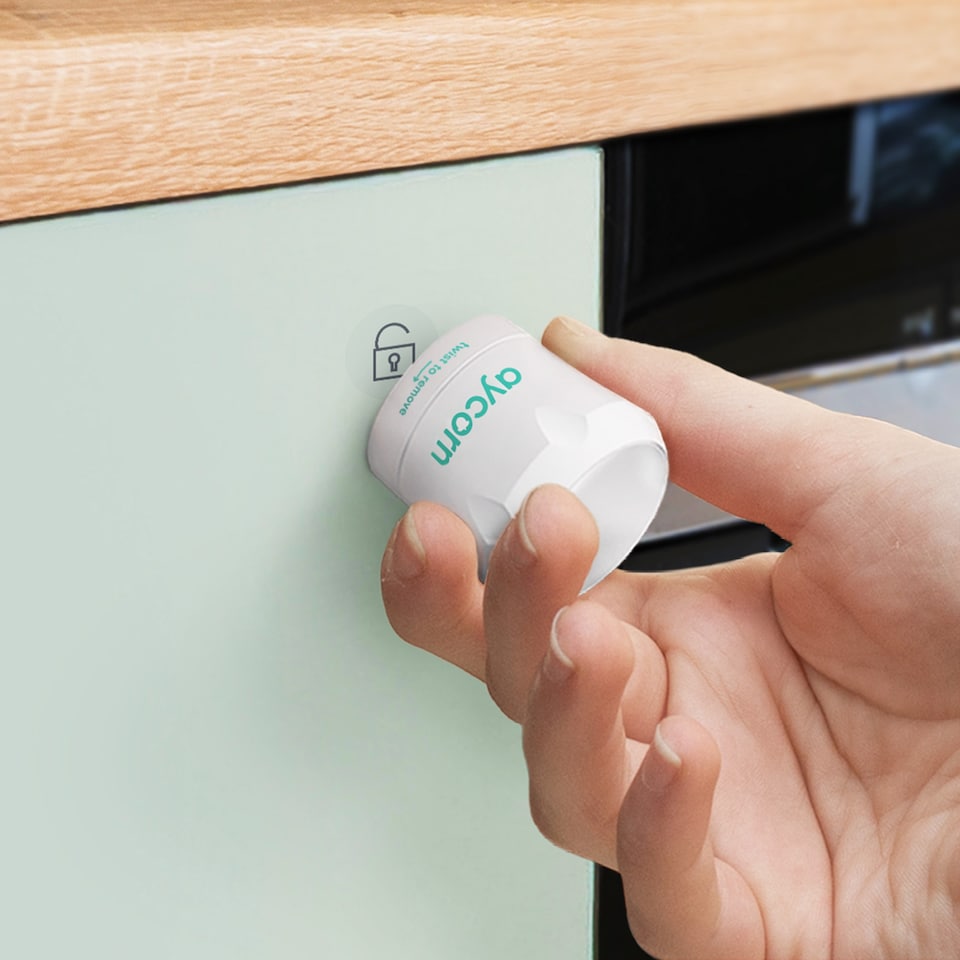 image 1 of Aycorn Baby Safety Proof Magnetic Cupboard Locks - 10 pack