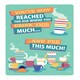 image 1 of The Age Where You Drink This Much... And Pee This Much! - Funny Cartoon Birthday Card