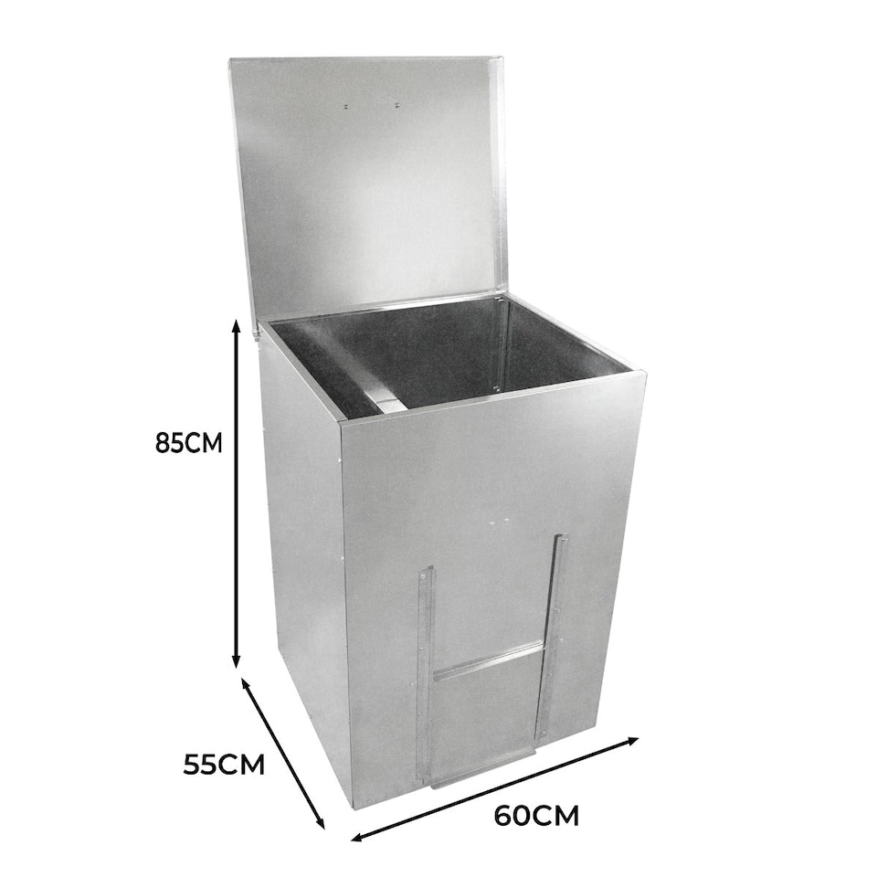 image 1 of Galvanised Coal Bunker - 150kg