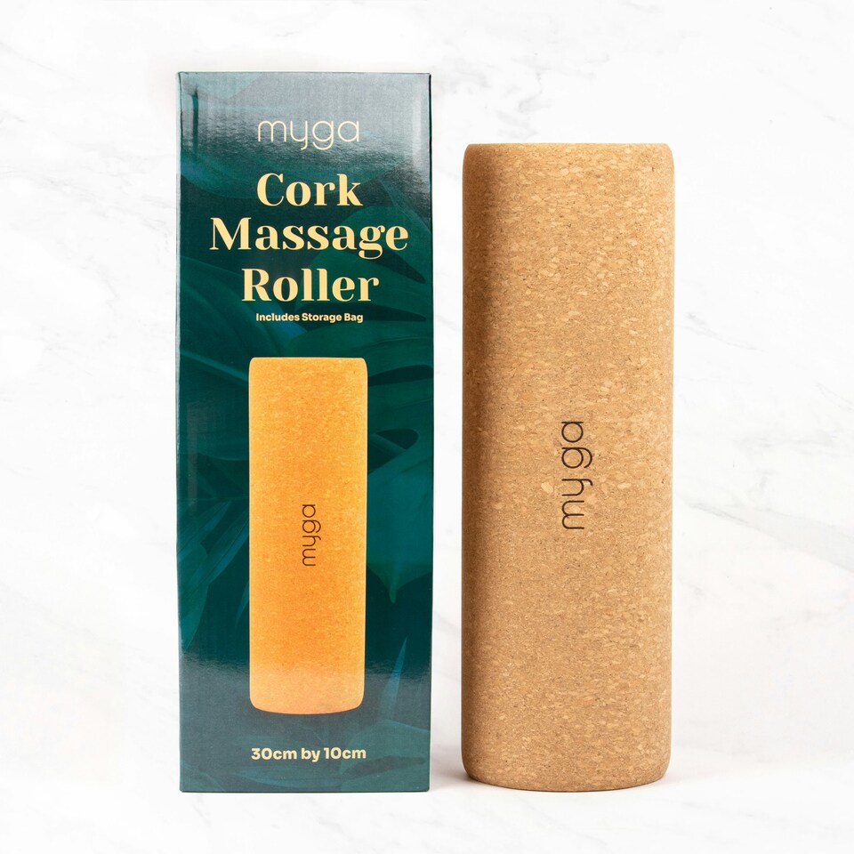 image 1 of Myga Cork Massage Roller 10 x 30