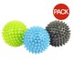 image 1 of Fitness Mad Spiked Massage Ball (Pack of 3) - Green/Grey/Light Blue - One Size