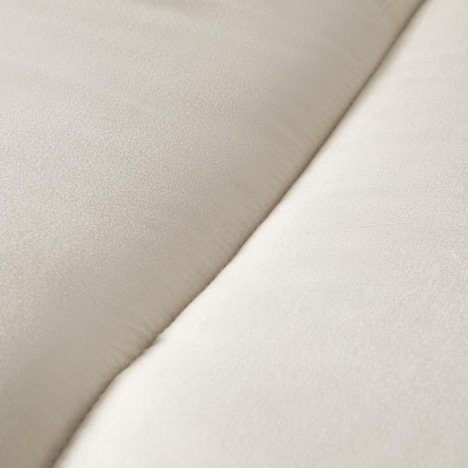image 1 of OHS Plain 10.5 TOG Coverless Duvet with Pillowcase Bedding Set