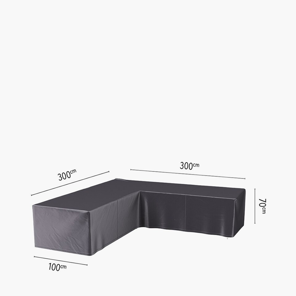 image 1 of Platinum AeroCover L-Shape Corner Sofa Waterproof Ripstop Polyester Cover W300 x D300 x H70 cm