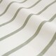image 5 of Bianca Hampton Stripe 200 Thread Count Cotton Reversible Duvet Cover Set Green Green | Double