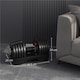image 3 of Yaheetech 2-40KGS Quick-adjust Dumbbell Black