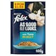 image 1 of Felix As Good As It Looks with Tuna in Jelly 100g (Pack of 20)