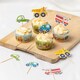 image 2 of Transport with Animals Paper Cupcake Cases - Pack of 60