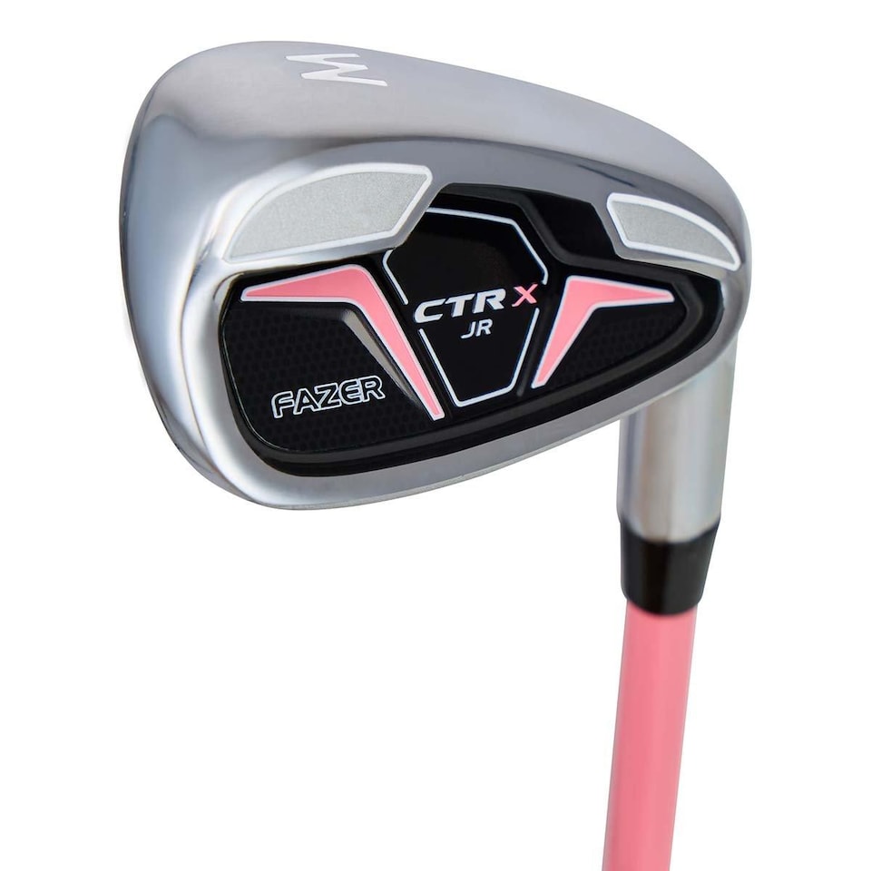 image 1 of Fazer Junior CTRX Age 6-8 4-Piece Golf Stand Bag Package Set - Pink