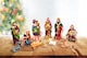 image 3 of Handmade Nativity Scene Birth Jesus Wooden Stable Figurine House Sculpture Christmas Decoration Xmas Décor