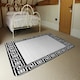 image 3 of Greek Traditional Meandor (Rug) Black | Medium: 80x150cm