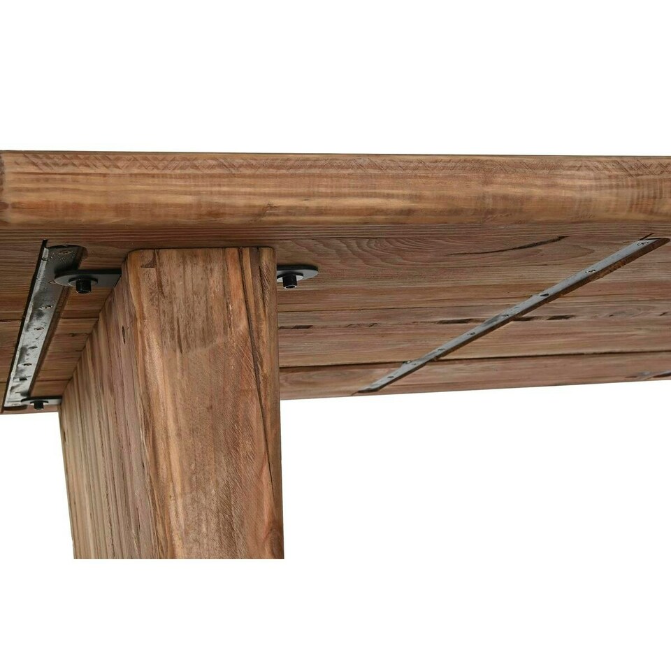 image 1 of Dining Table DKD Home Decor Natural Recycled Wood Pinewood (180 x 90 x 77 cm) N/A