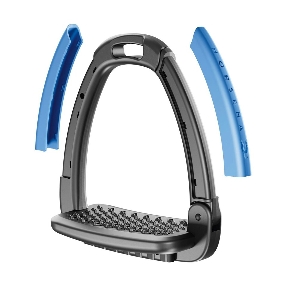 image 1 of Horsena Swap Stirrup Cover (Pack of 4) - Ocean Blue - One Size