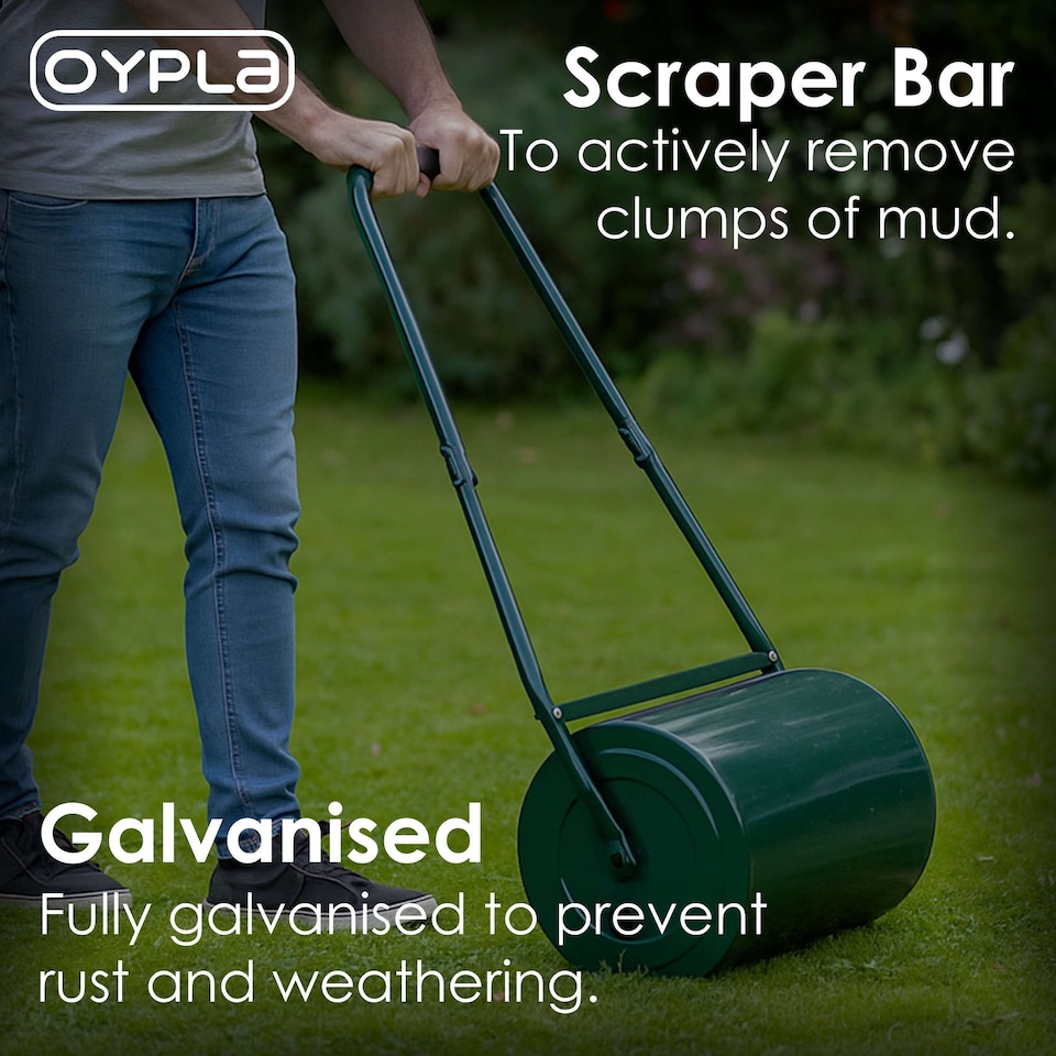 image 1 of 30L Water Filled Garden Lawn Roller