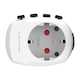image 3 of Skross Pro World Travel 3 Poles Adaptor - White - One Size
