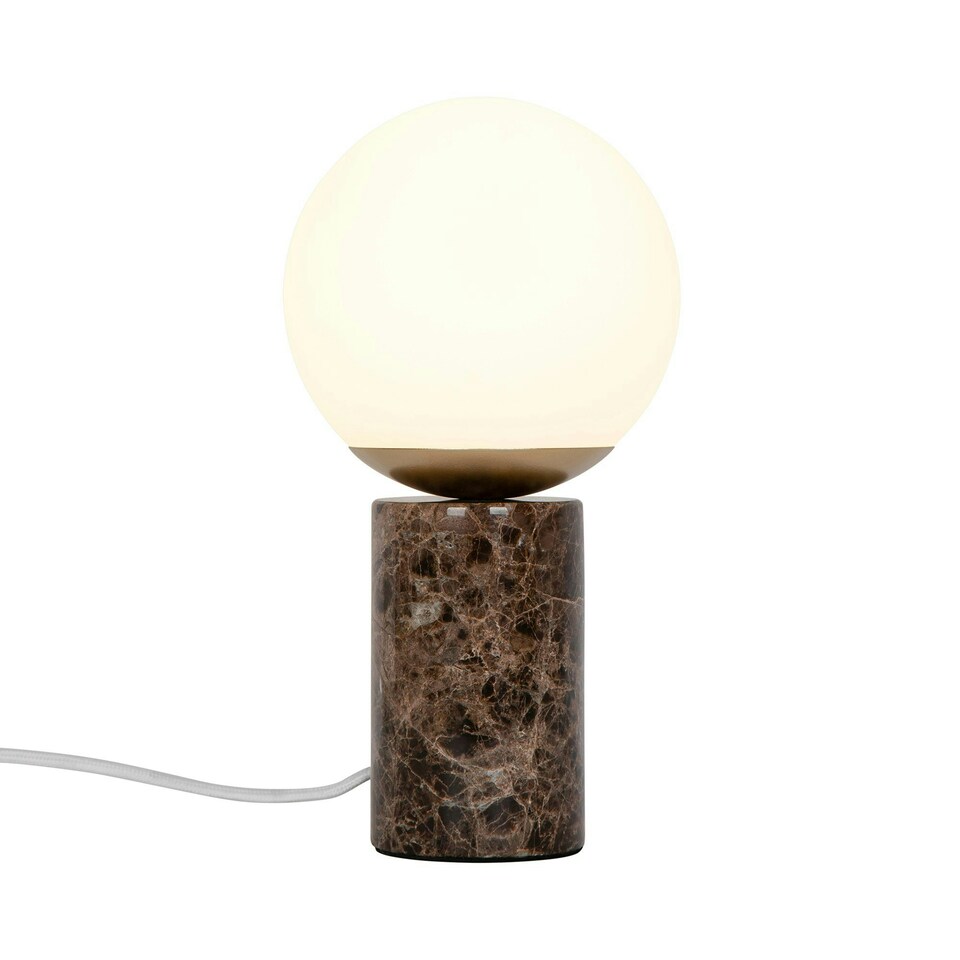 image 1 of Lilly | Table  | Marble Brown Brown | Brown