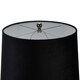 image 3 of Dapple Acanthus Table Lamp - Glass - L44 x W44 x H76 cm - Black Black