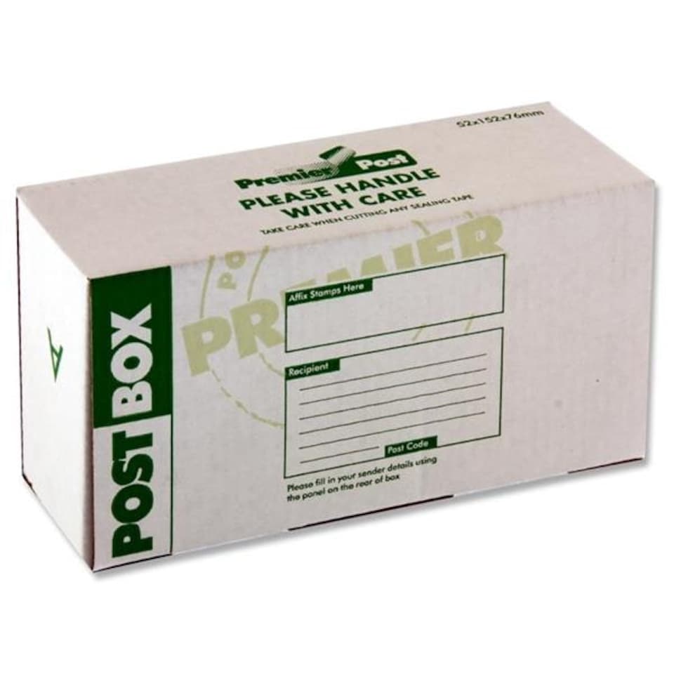 image 1 of 52 x 152 x 76mm Post Mailing Box by Premier Post