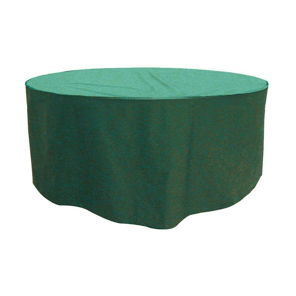 image 1 of Round 6-8 Seater Furniture Set Protective Cover | Black