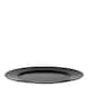 image 4 of Argon Tableware Metallic Charger Plates - 33cm - Black - Pack of 6 | Black | Black