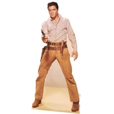 Elvis Presley Gunfight Lifesize Cardboard Cutout 189cm