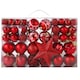 image 1 of Gr8 Home 101 Pc Christmas Baubles Balls Hanging Decoration Xmas Tree Ornament Party Decor | Red