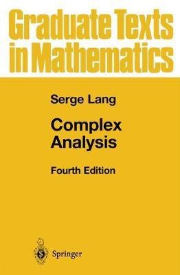 Complex Analysis Hardback Book