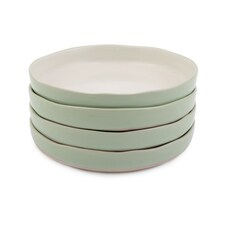 Jamie Oliver Big Love Green Dishy Pasta Bowls Pack of 4 | Green | Green