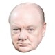 image 2 of Winston Churchill Cardboard Face Mask Multi