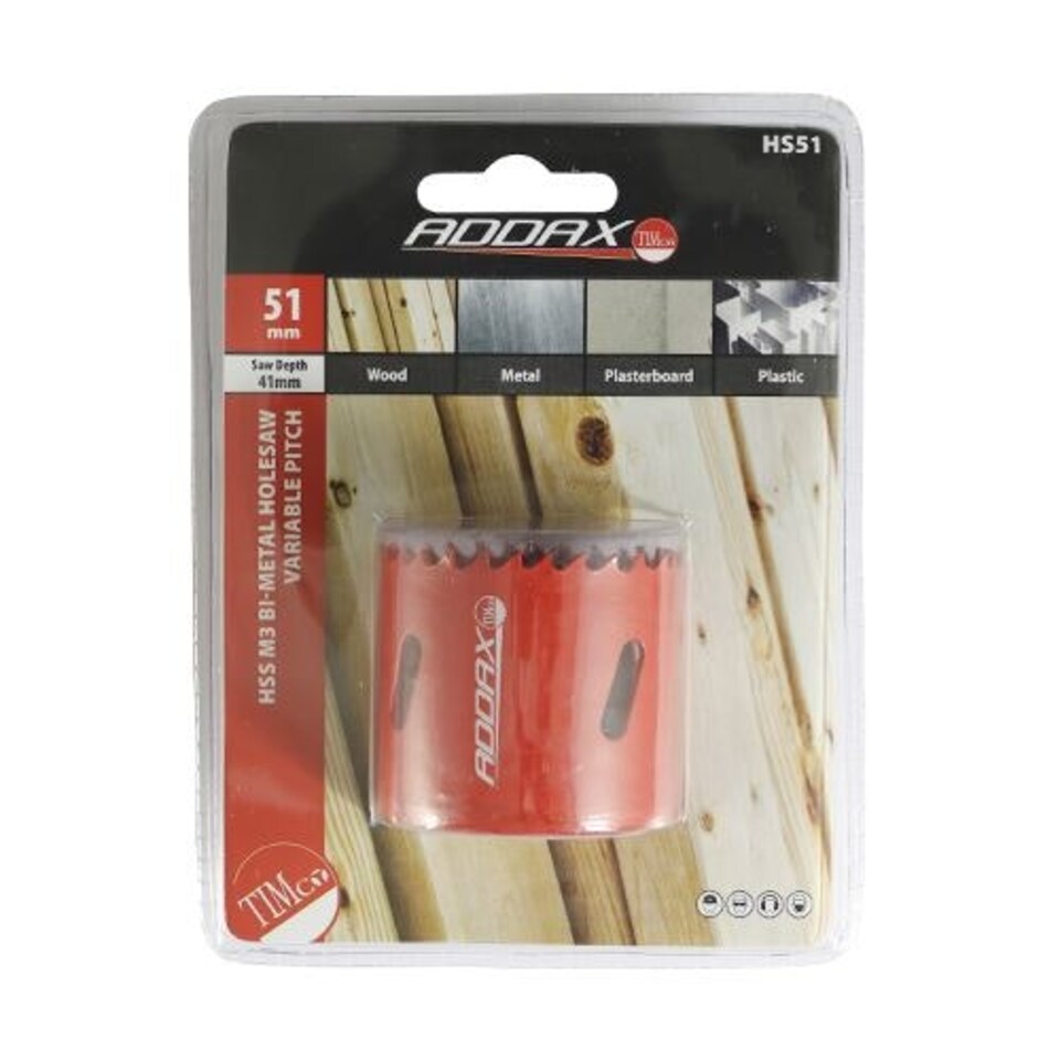 image 1 of Timco - Holesaw - Variable Pitch (Size 51mm - 1 Each)