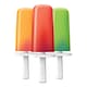 image 5 of Mod Ice Pop Mould - Set with 6 Sticks for Homemade Ice Pops | Orange | Orange