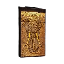 Lunaria Elephant Solar Panel Wall Art