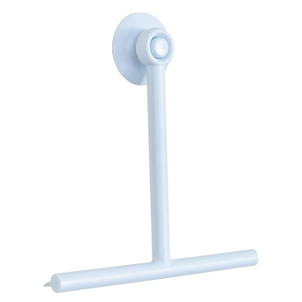 image 1 of Showerdrape Rocco White Bathroom Shower Squeegee