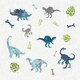 image 1 of RoomMates Watercolor Woodland Critters Peel & Stick Wall Decals