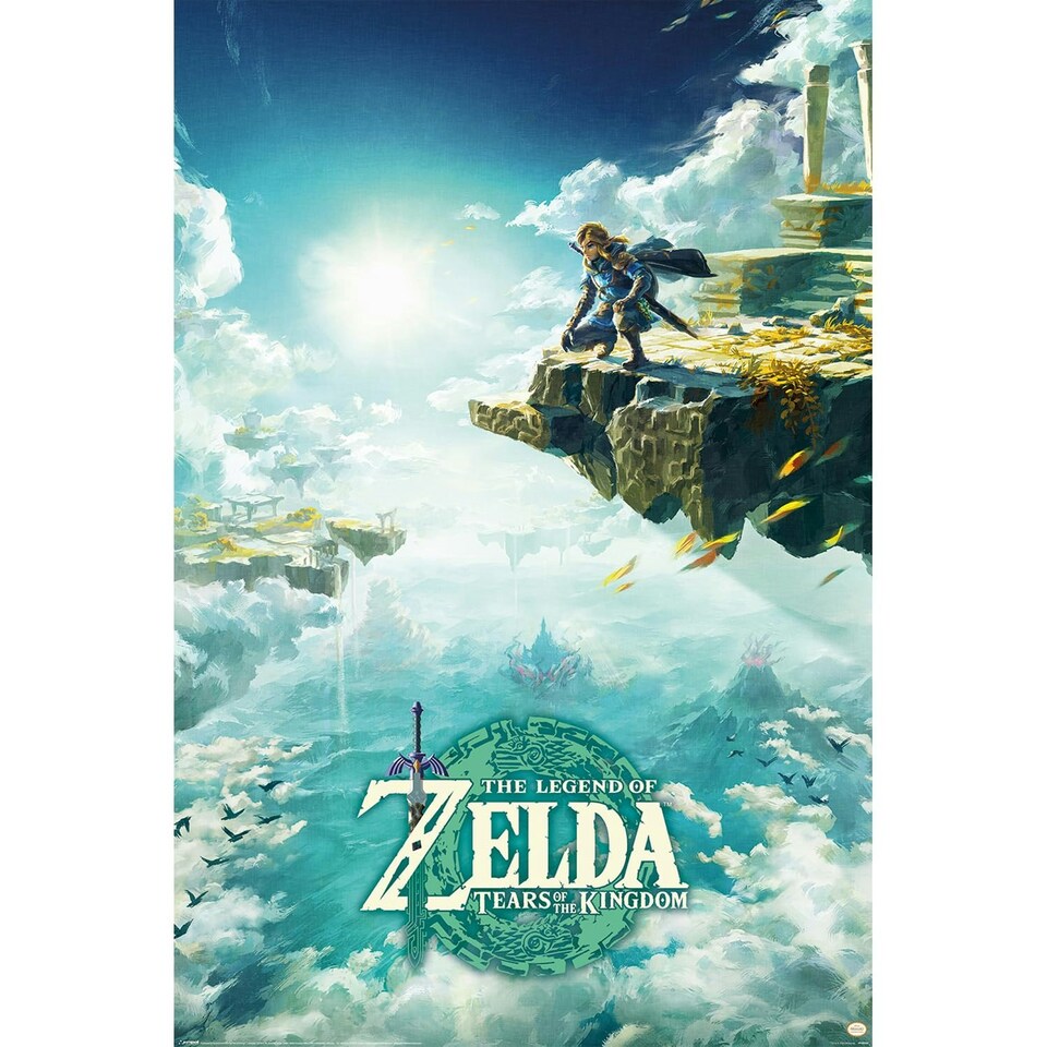 THE LEGEND OF ZELDA: TEARS OF THE KINGDOM (HYRULE SKIES) MAXI POSTER - THE LEGEND OF ZELDA