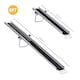 image 3 of HOMCOM Aluminium Telescopic Wheelchair Ramps, 244cm, 270kg, Folding