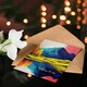 image 4 of Thinking Of You Card Mountain Lake Autumn Landscape