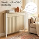 image 5 of HOMCOM Large Radiator Cover with Drawers and Vertical Slats