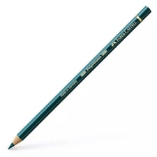 Faber-Castell - Polychromos Artists' Pencil, Deep Cobalt Green (158) - FC110158