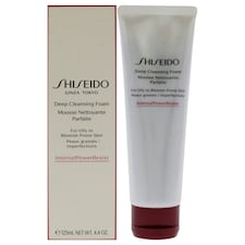 Deep Cleansing Foam by Shiseido for Women - 4.4 oz Cleanser