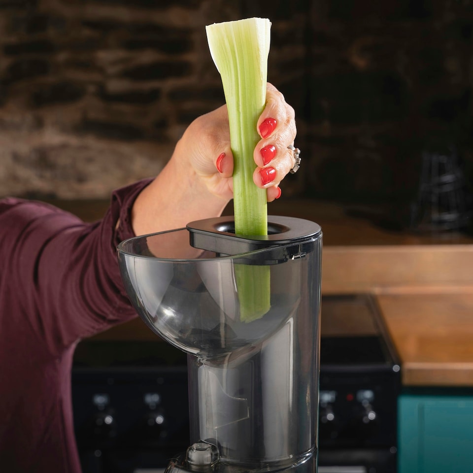 image 1 of Cooks Professional Slow Masticating Juicer | 400W | Large Chute | Low Noise & Easy Clean | Black