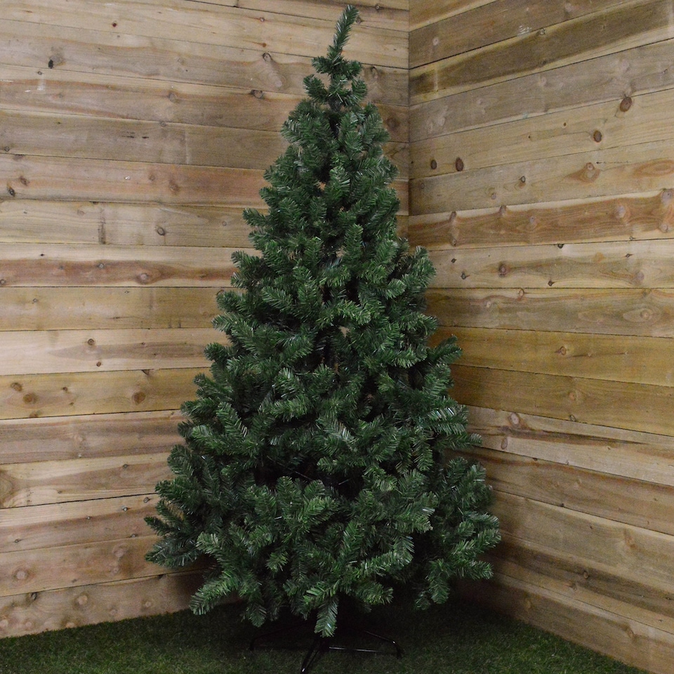 image 1 of 7ft (210cm) Imperial Pine Christmas Tree in Green with 770 tips 137cm Diameter | Green | Green