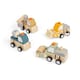 image 4 of Wind Up Trucks - Crane Truck and Digger | Yellow | Multicoloured