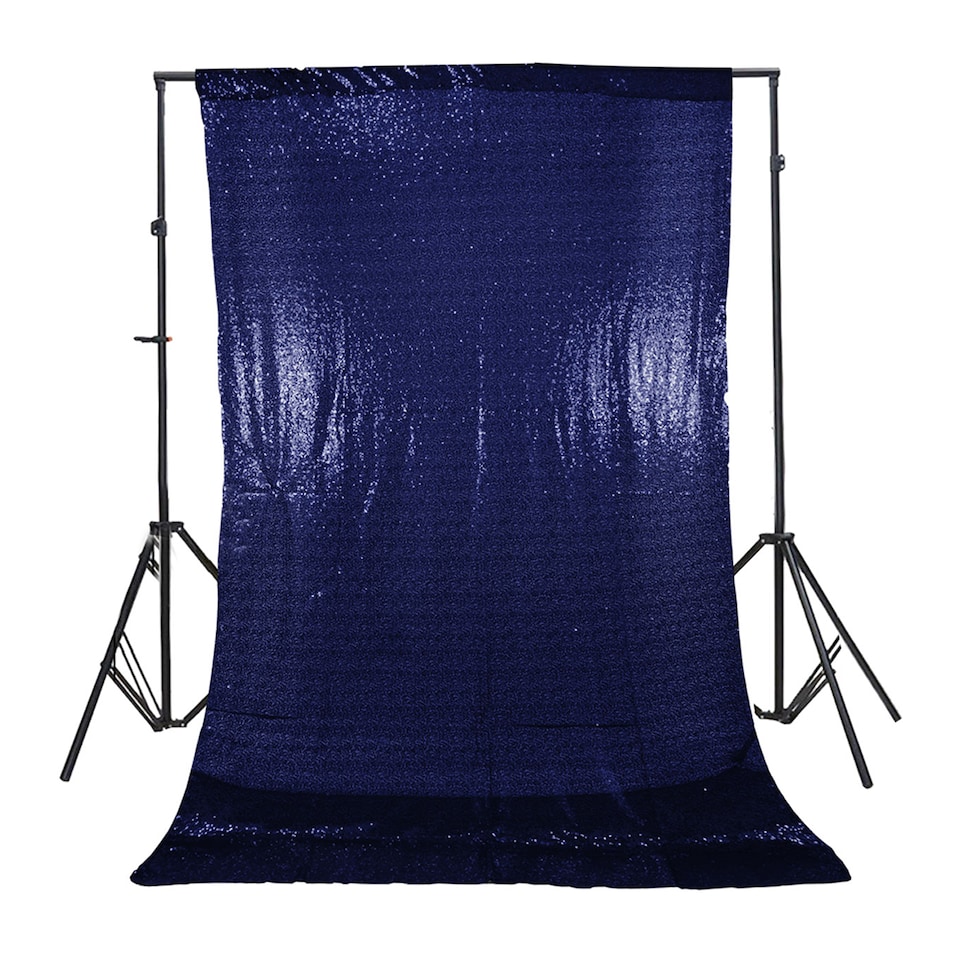 image 1 of 4ft x 7ft Sequin Backdrop Photography Background High-Density Sequin Fabric
