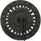 image 4 of Bird Sundial Ornament Cast Iron Garden Feature Statue Sunflower Clock Metal Brown